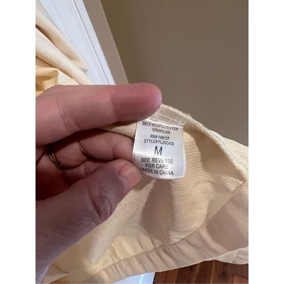 Favlux Fashion cream adjustable waist jacket - Picture 3 of 5